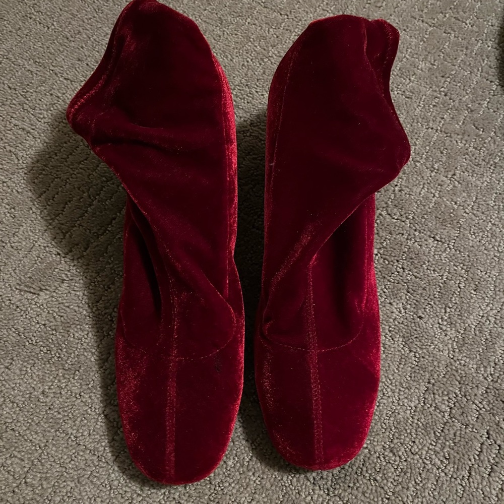 Zara Velvet Boots